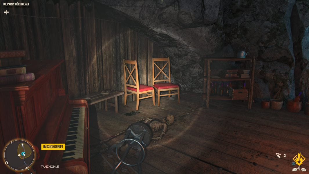 Far Cry 6: Die Party hört nie auf - Strom einschalten, Hole den USB